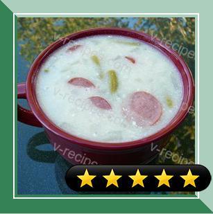 Creamy String Bean Soup recipe