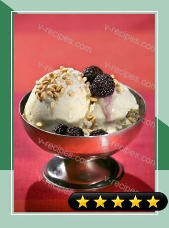 Sweet-Cream Ice Cream with Toasted Wheat Berries recipe