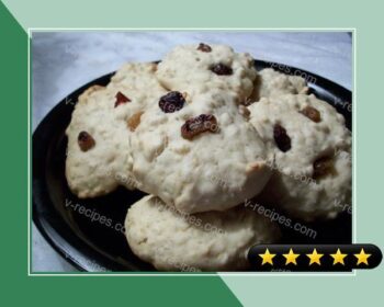 Honey Oatmeal Raisin Cookies recipe