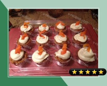 Carrot Cupcakes With Cardamom Frosting recipe