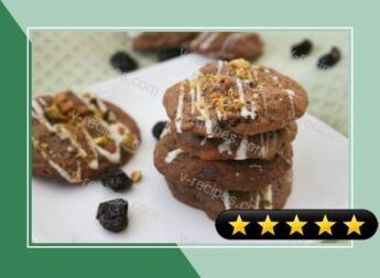 Chocolate Cherry Pistachio Cookies recipe