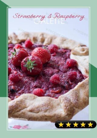 Strawberry and Raspberry Galette recipe