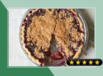 Blueberry Crumble Pie recipe