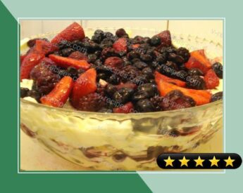 Christmas Berry Trifle recipe