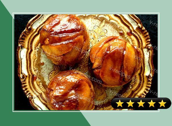 Upside-Down Caramel-Apple Muffins recipe