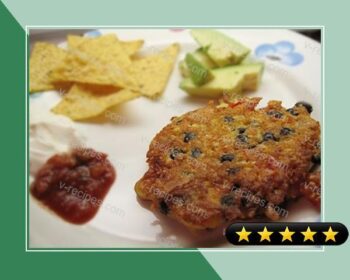 Black Bean, Corn, and Cheddar Fritters recipe