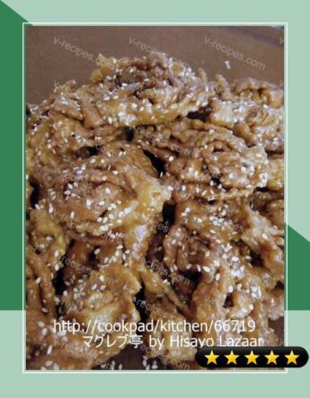 Moroccan Chebakia (Sesame Cookies with Honey) for Ramadan recipe