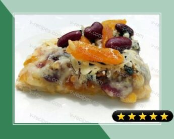 Breakfast Apricot And Beans Pizza recipe