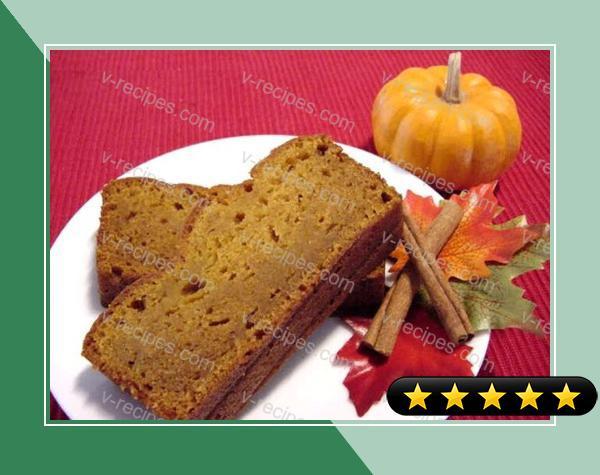 Melt in Your Mouth Pumpkin Bread recipe