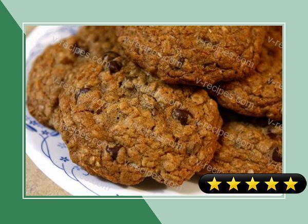 Oatmeal Toffee Chocolate Chip Cookies recipe