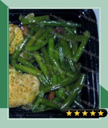 Green Beans with Mushrooms and Sage recipe