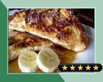 Caramelized Stuffed Challah French Toast recipe
