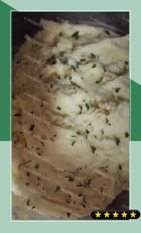 Parmesan Garlic Mashed Potatoes recipe