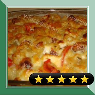 Macaroni with Four Cheeses recipe