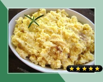 Mashed Potatoes With Roasted Garlic and Shallots recipe