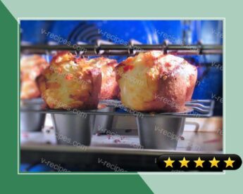 Cheddar Cheese & Red Pepper Popovers recipe