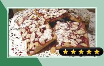 Raspberry-Almond Squares recipe