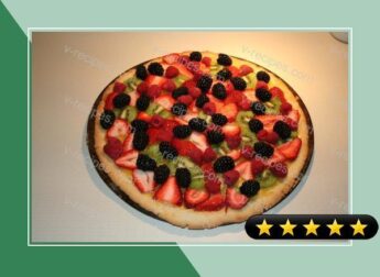 Fresh Fruit Pizza With Lemon Curd (5 Ww Pts.) recipe