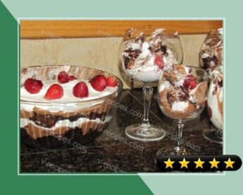 Easy Chocolate Berry Trifle recipe