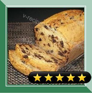 Zucchini Bread with Coconut and Chocolate Chips recipe