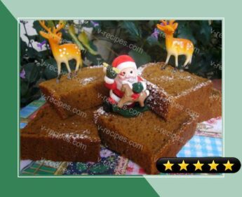Gingerbread Chiffon Sponge Cake recipe