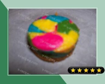 Individual Rainbow Cheesecakes recipe