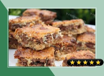 Chocolate Caramel Tray-Bake Slice recipe