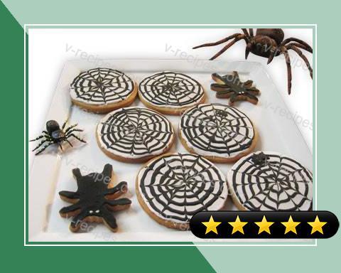 Halloween Spiderweb Cookies recipe
