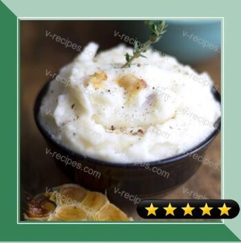 Roasted Garlic Mashed Potatoes recipe