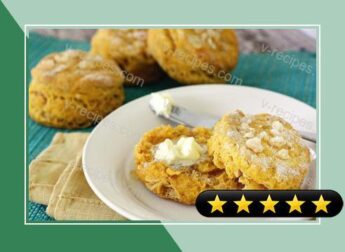 Pumpkin Biscuits with Candied Ginger recipe