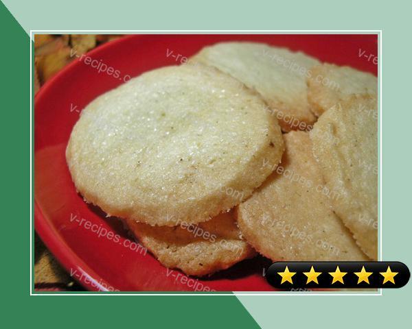 Vanilla Freezer Biscuits (Cookies) (With Variations) recipe