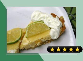 Key Lime Pie with Almond Crust recipe