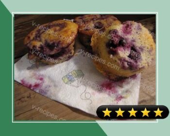 Gourmet Blueberry Muffins recipe