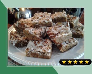 Irish Coffee Bars - Chewy Delicious Blondies recipe