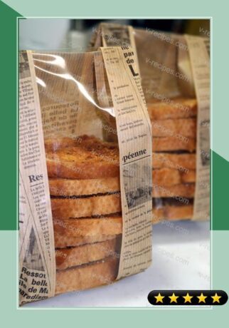 Maple Syrup Flavored Sugar Rusk for Gifting recipe