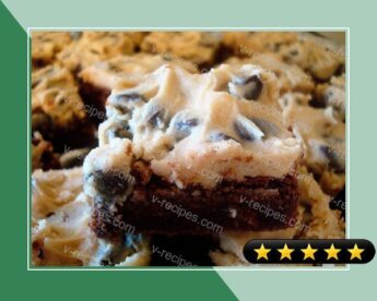 Cookie Dough Topped Brownies recipe