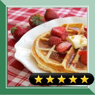 Strawberry Waffles recipe