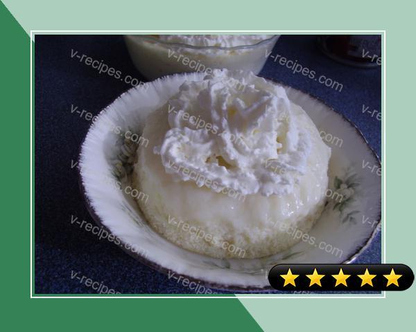 Lemon Cake Custard recipe