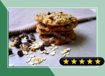 Oatmeal Chocolate Chip Cookies with Walnuts recipe