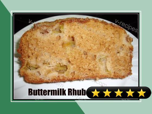 Buttermilk Rhubarb Bread recipe