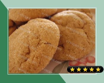 Soft Molasses Spice Cookies recipe