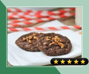 Chocolatey Brownie Toffee Cookies recipe