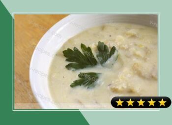 A+ Fitzgeralds Casino Potato Leek Soup recipe