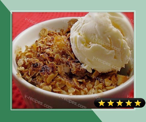 Old-Fashioned Fruit Crumble (For Two) recipe