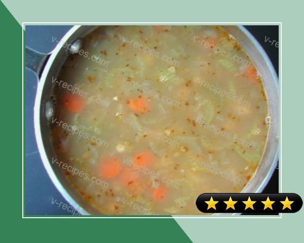 Smoky Wild Rice and Corn Soup recipe