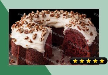 Red Velvet Bundt Cake with Cream Cheese Frosting Recipe recipe