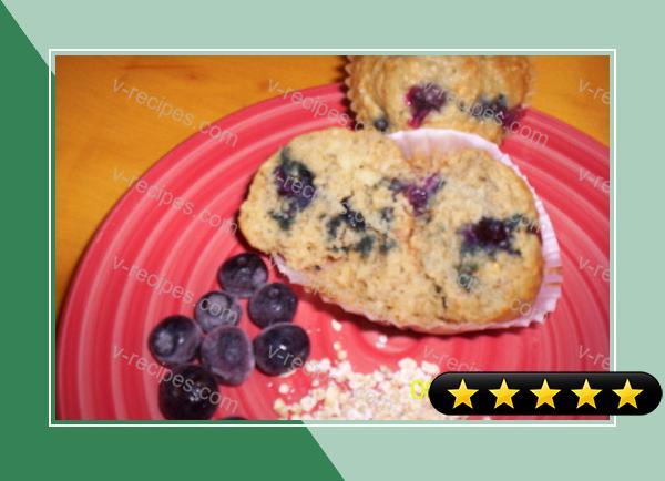 Oatmeal - Blueberry Muffins recipe