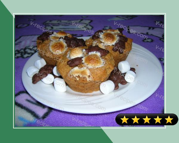 Teddy Want S'more Muffins recipe