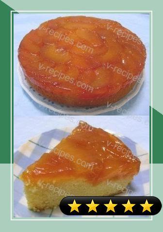 Caramelized Apple Upside Down Cake recipe
