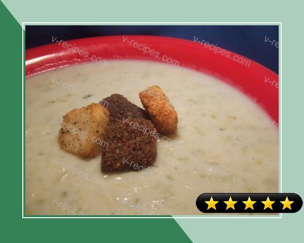 Potato Leek Cheese Soup recipe